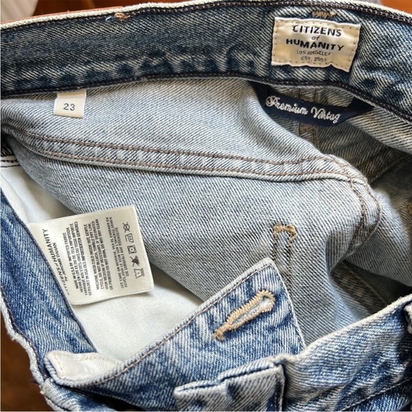 Like New Citizens of Humanity Gemma Lace Up Jeans - Picture 12 of 13